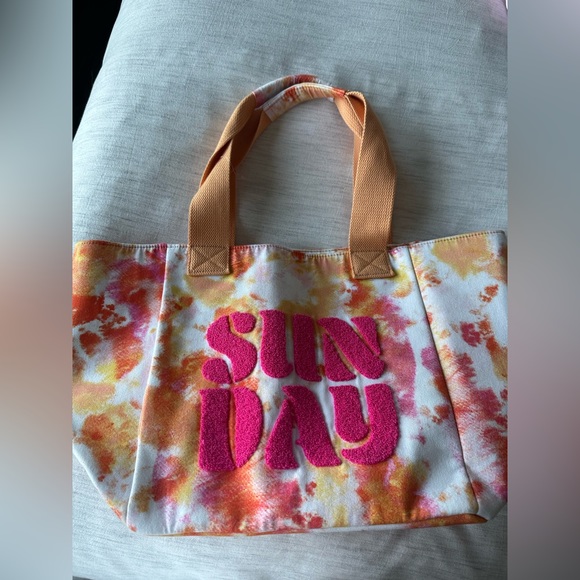Aerie SUN DAY tie dye tote - Picture 2 of 3